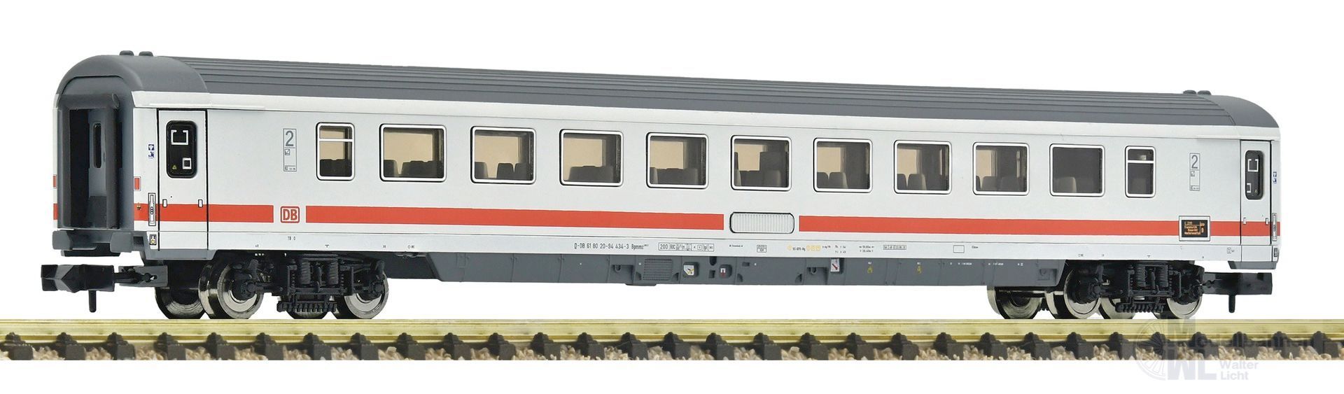 Fleischmann 6260043 - IC-Großraumwagen DB Ep.VI 2.Kl. Bpmmz 284.4 N 1:160