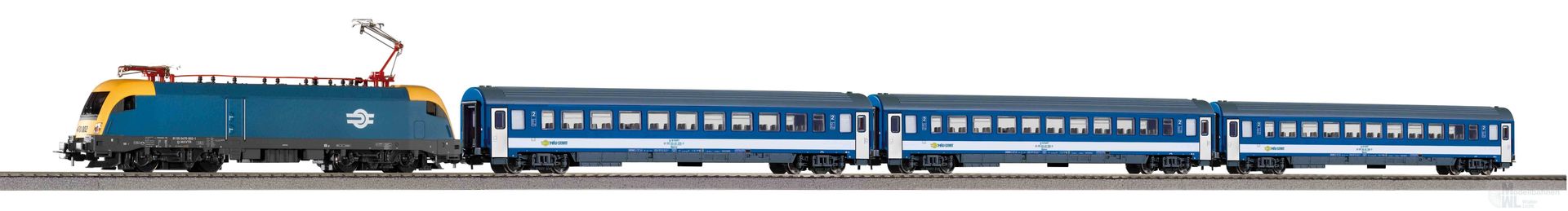 Piko 57115 - Startset E-Lok Taurus MAV mit 3 Personenwagen H0/GL