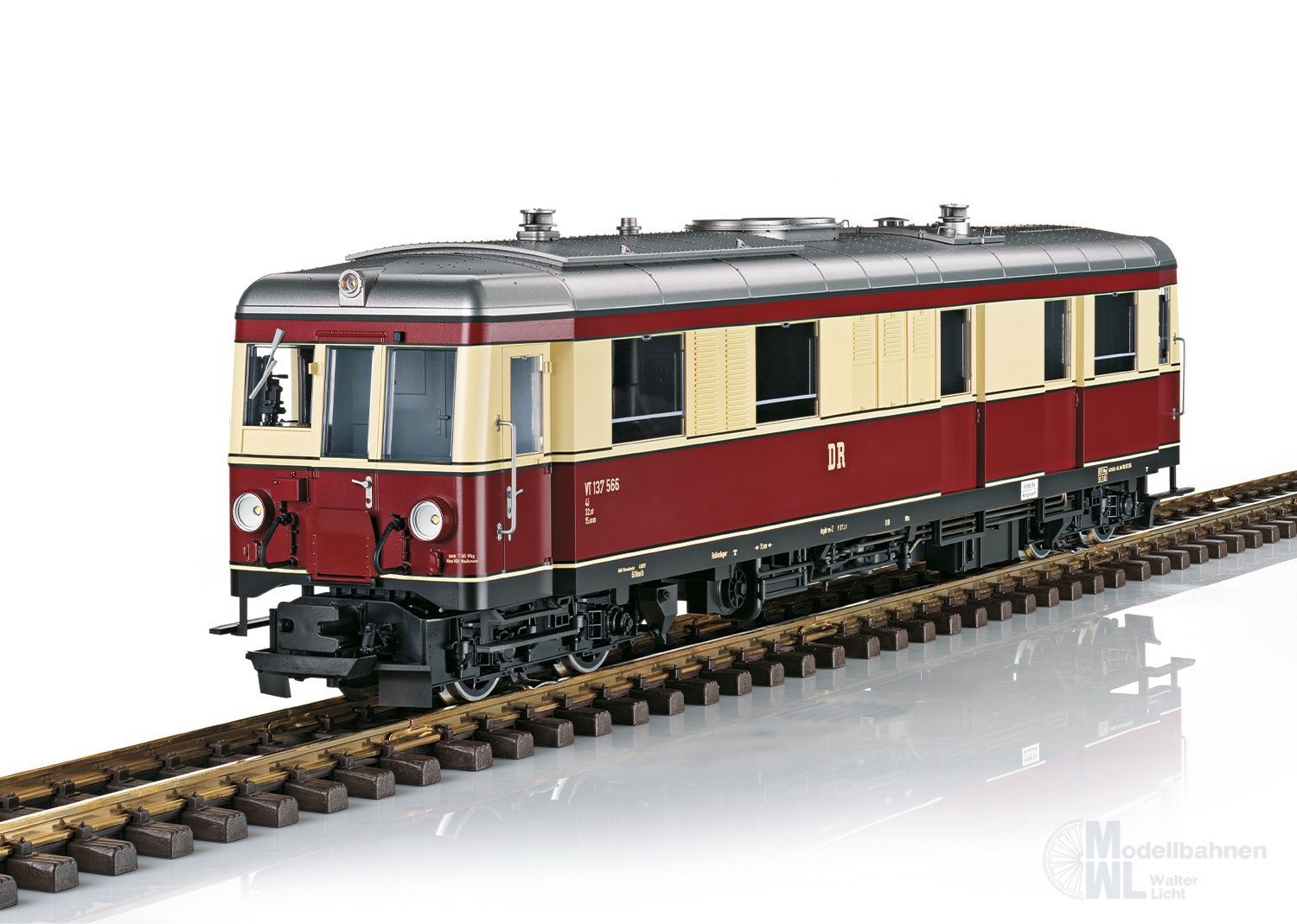 LGB  - Triebwagen VT 137 DR Ep.III Spur G 1:22,5