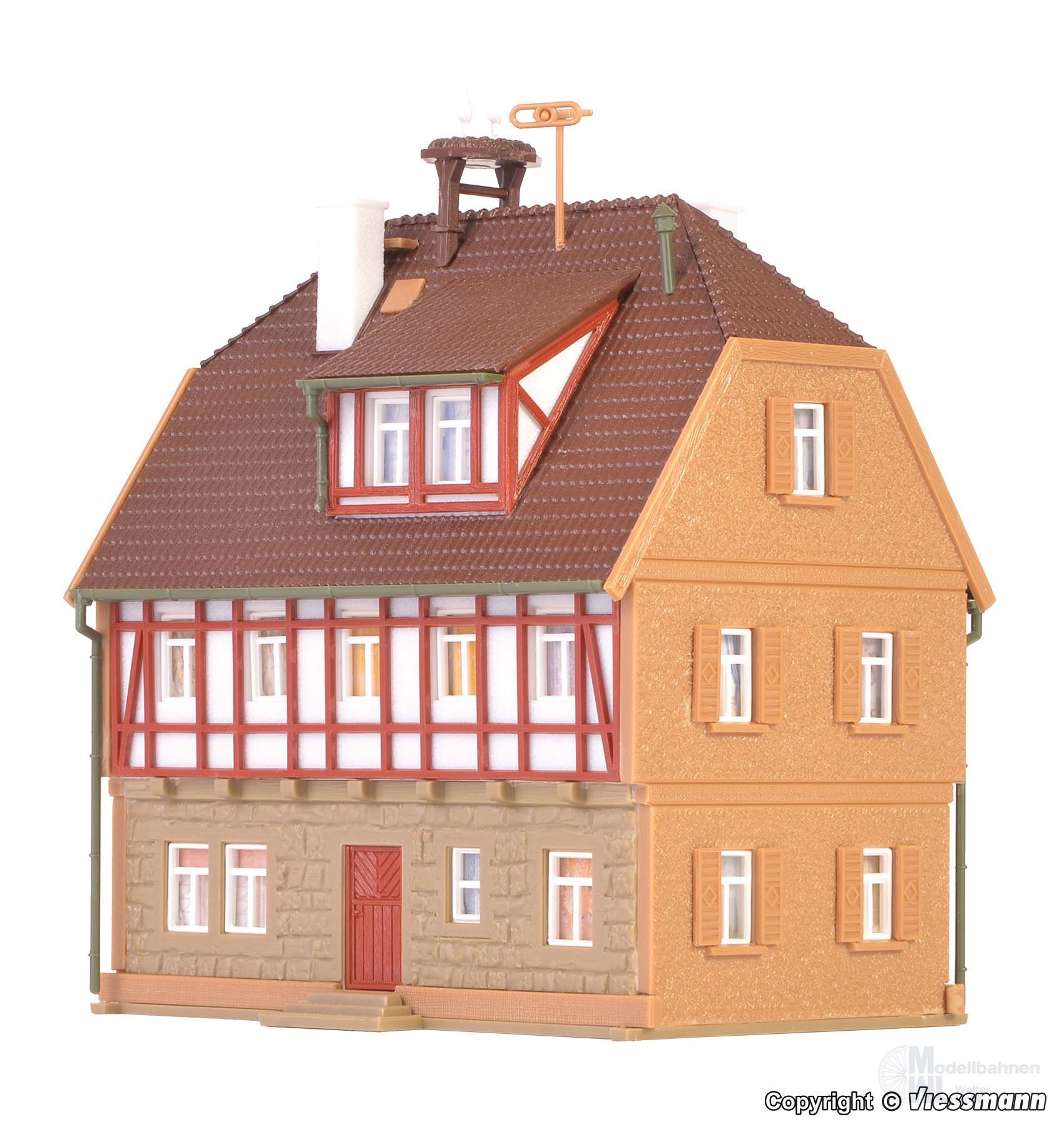 Vollmer 47643 - Wohnhaus mit Storchennest N 1:160