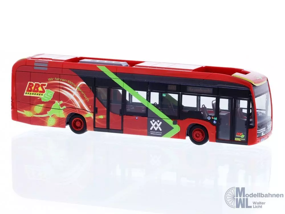 Rietze 75578 - Mercedes-Benz eCitaro Brandner Bus Schwaben Verkehr Krumbach H0 1:87