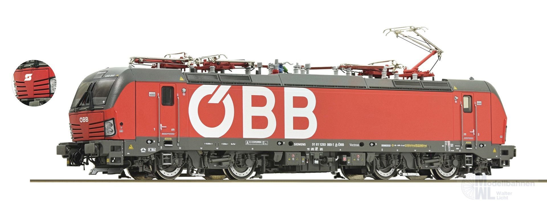 Roco 7520154 - E-Lok Rh 1293 ÖBB Ep.VI H0/WS Sound