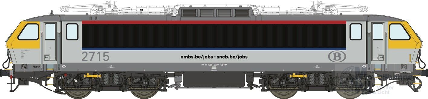 LS Models 12058DC - E-Lok HLE 27 SNCB Ep.VI neues Design H0/GL