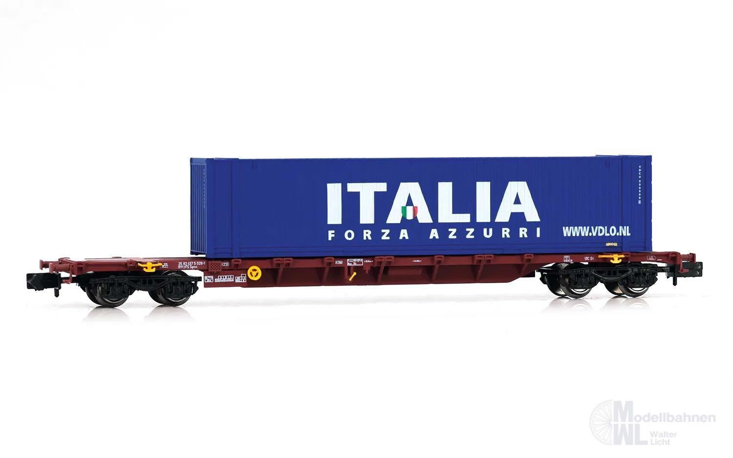 Arnold 6656 - Containertragwagen FS Ep.VI Italia N 1:160