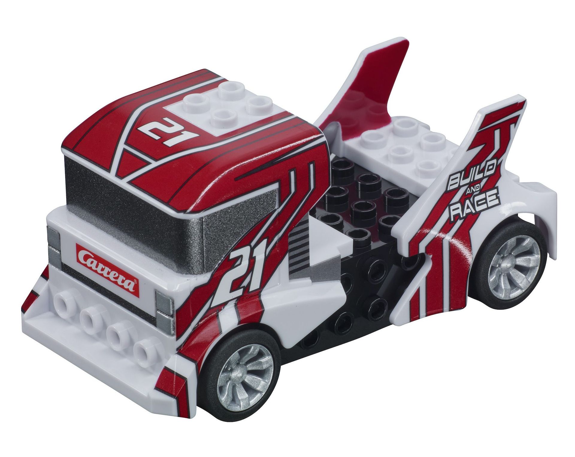 Carrera 64191 - Build n Race - Race Truck white Go!!!