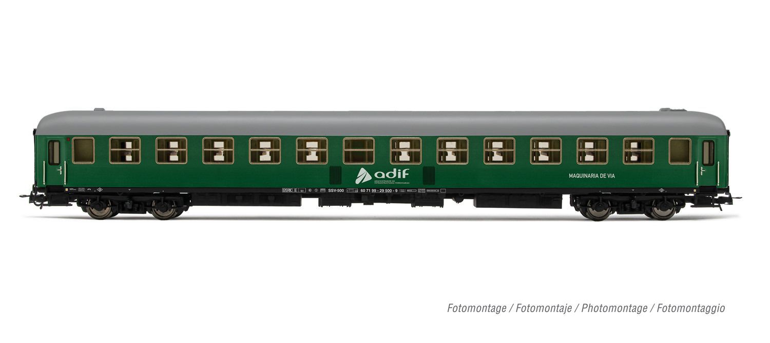 Electrotren 4018 - Personenwagen ADIF Ep.VI SSV-500 H0/GL