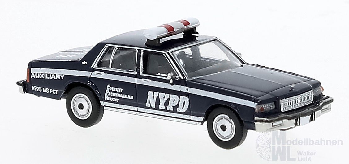Brekina 19709 - Chevrolet Caprice des NYPD Auxilary H0 1:87