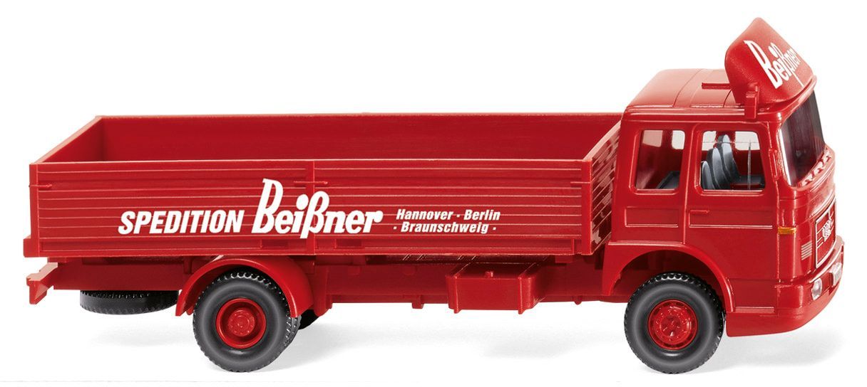 Wiking 051902 - Wechselpritschen-Lkw MAN Sped. Beißner H0 1:87