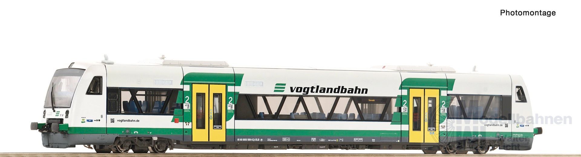 Roco 7780003 - Dieseltriebwagen RS1 Vogtlandbahn Ep.VI TT 1:120
