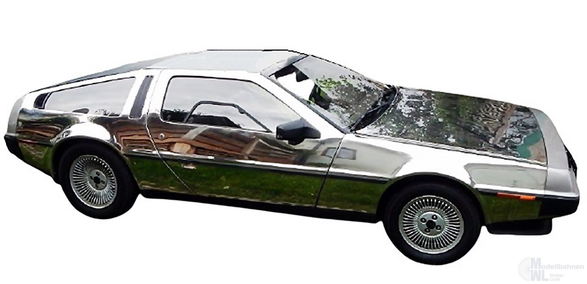 NPE NA88043 - DeLorean Chrome 1:87