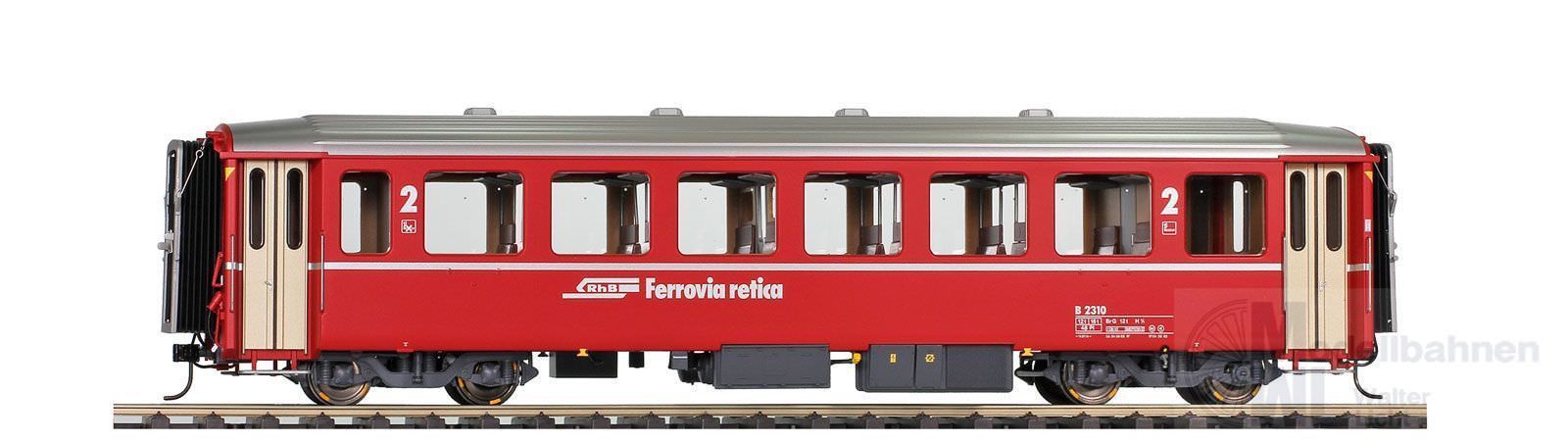 Bemo 9555139 - Einheitswagen I RhB 2309 rot mit Logo 0m