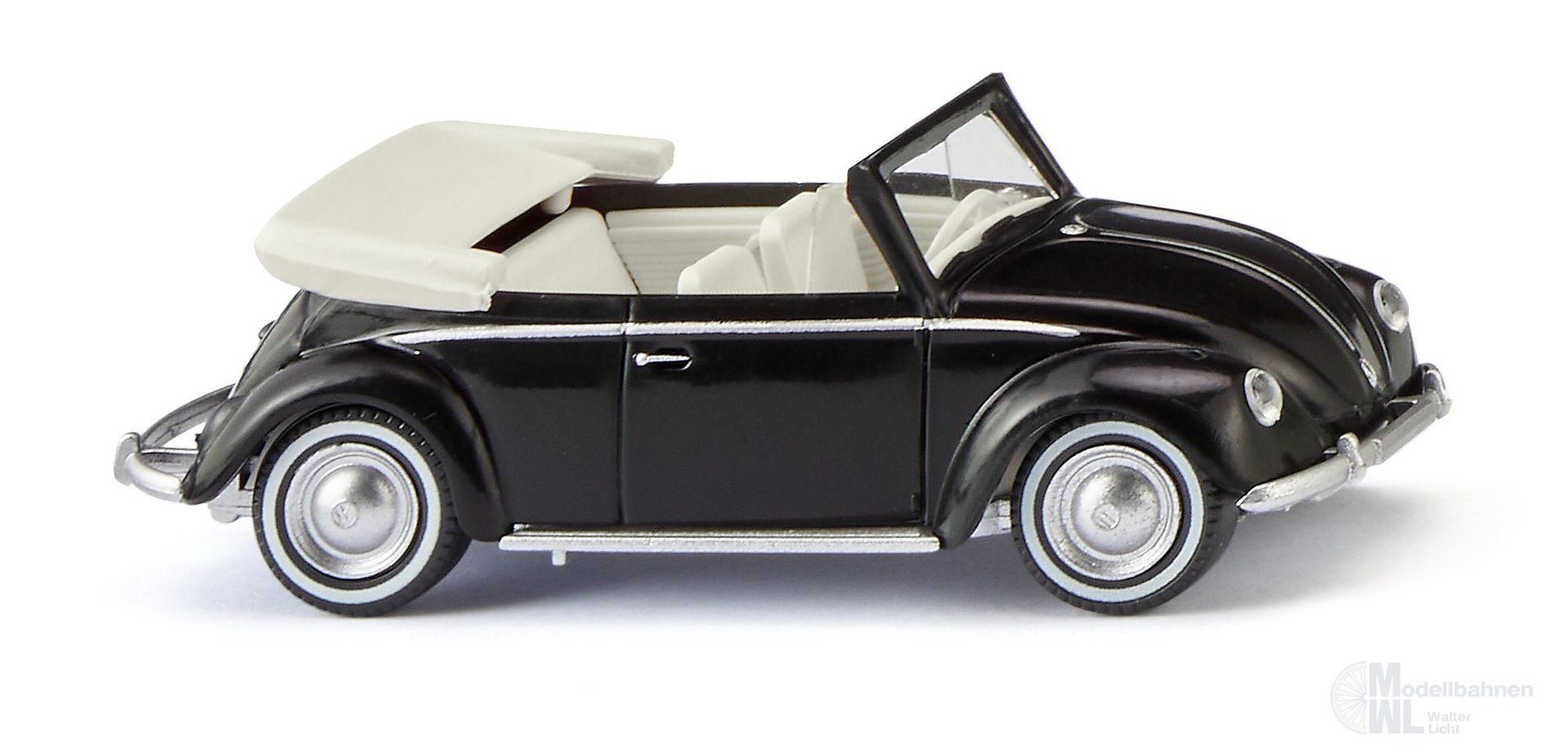 Wiking 079406 - VW Käfer 1200 Cabrio - schwarz H0 1:87