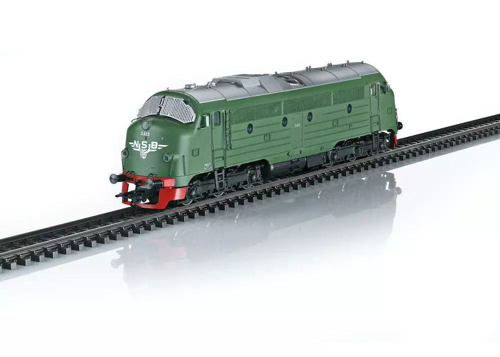 Märklin 39686 - Diesellok Di3 NSB Ep.III H0/WS Sound