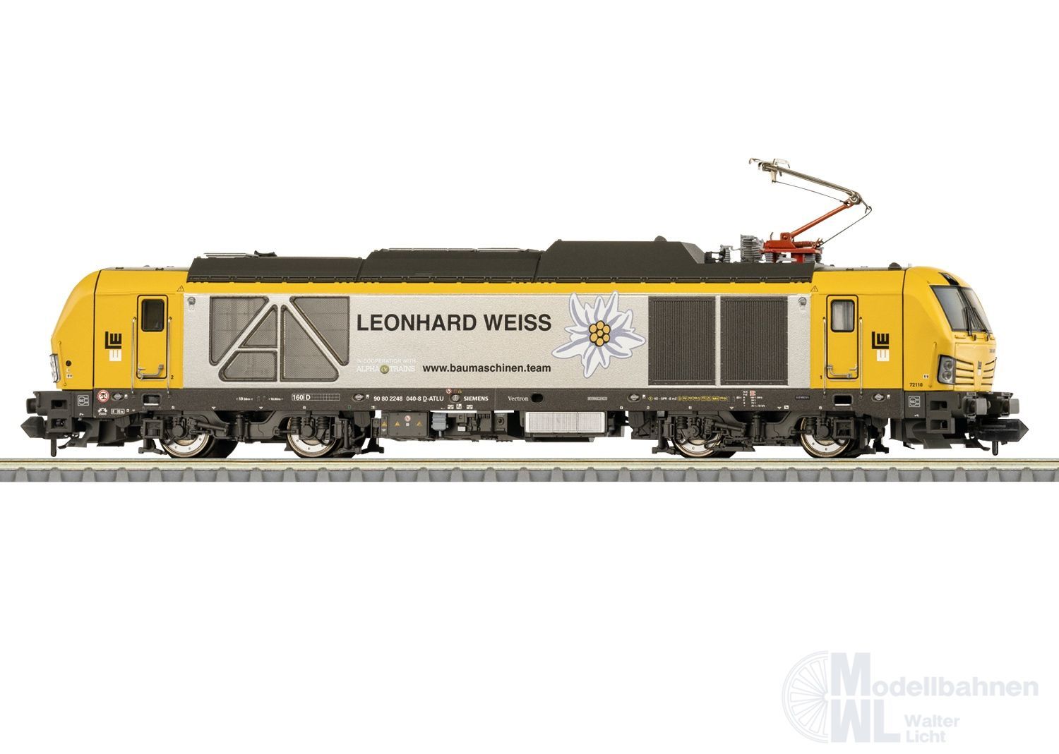 Trix 16240 - Zweisystemlok Vectron Leonhard Weiss Ep.VI N 1:160 Sound