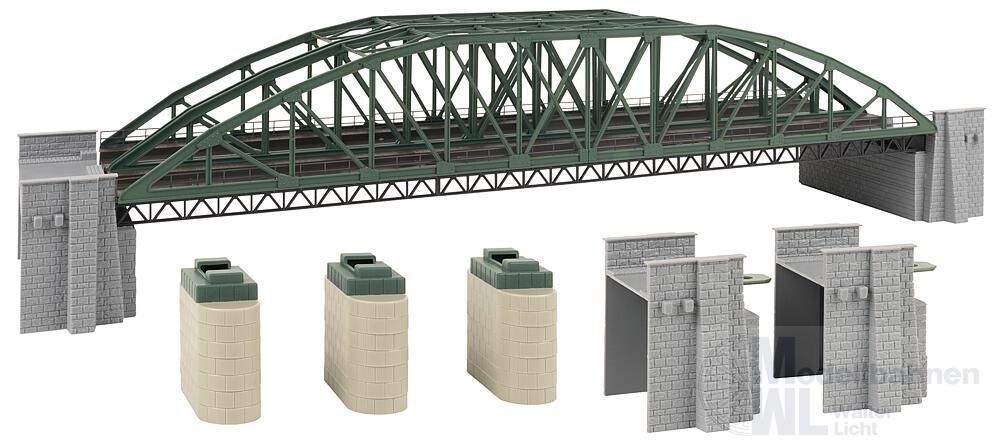 Faller 120507 - Bogenbrücke 2-gleisig H0 1:87