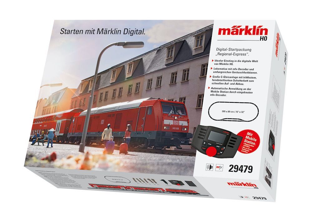 Märklin 29479 - Digital-Startpackung Regional-Express DB Ep.VI H0/WS Sound