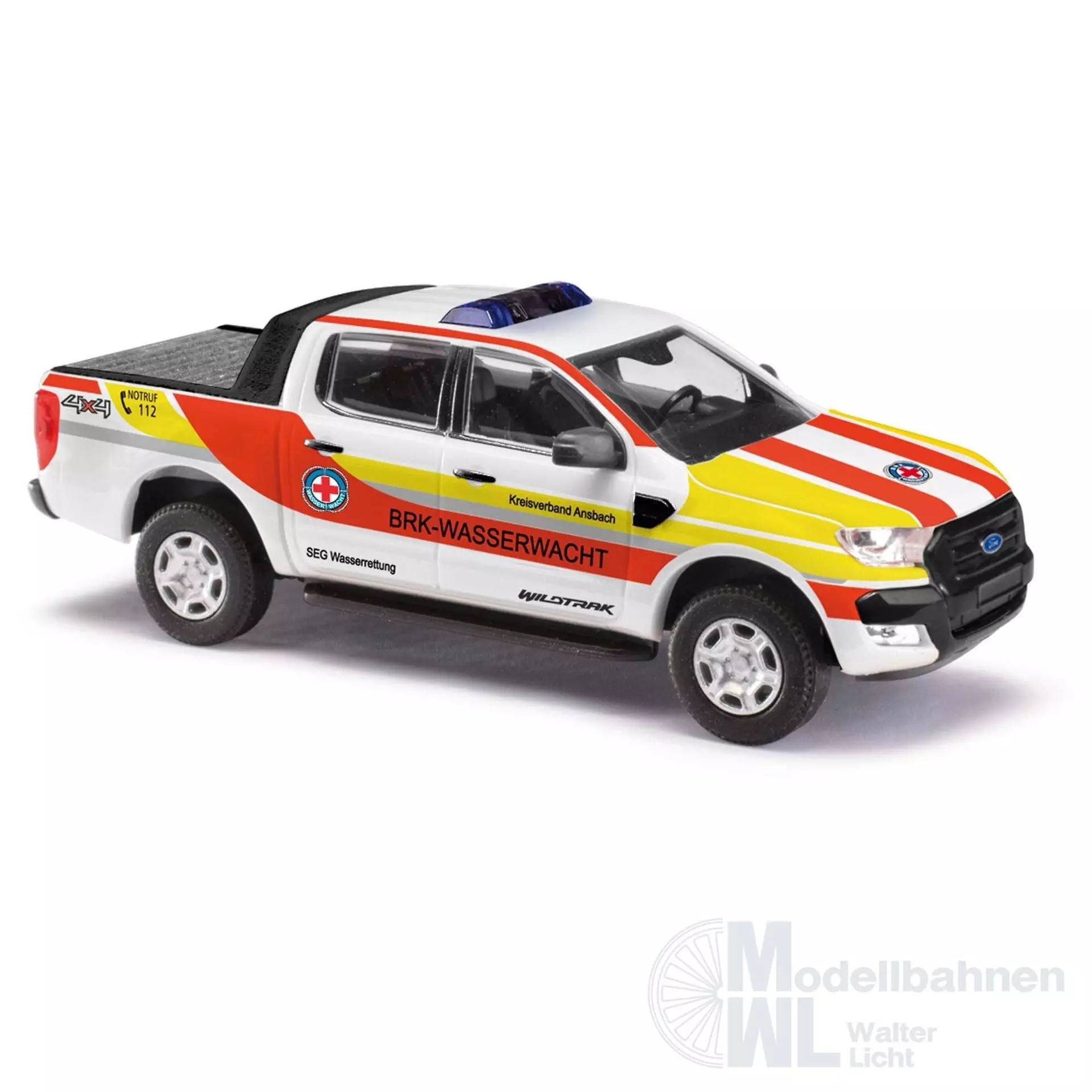 Busch 52819 - Ford Ranger BRK Wasserrettung H0 1:87