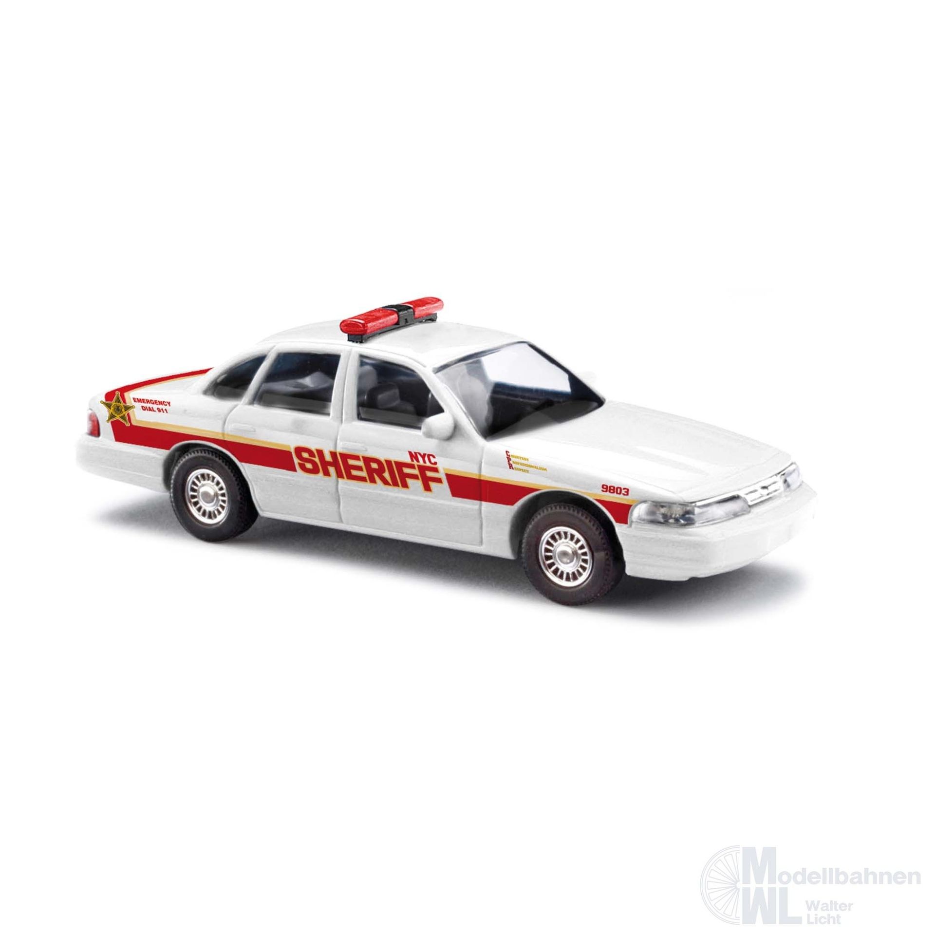 Busch 49033 - Ford Crown Victoria NYC Sheriff H0 1:87