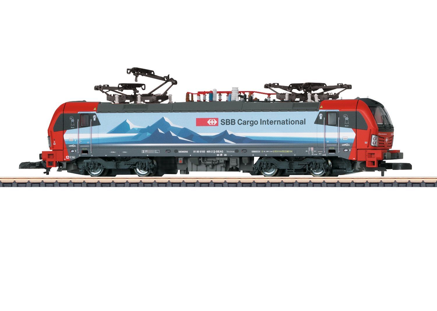 Märklin 88232 - E-Lok BR 193 SBB Cargo Ep.VI International Spur Z