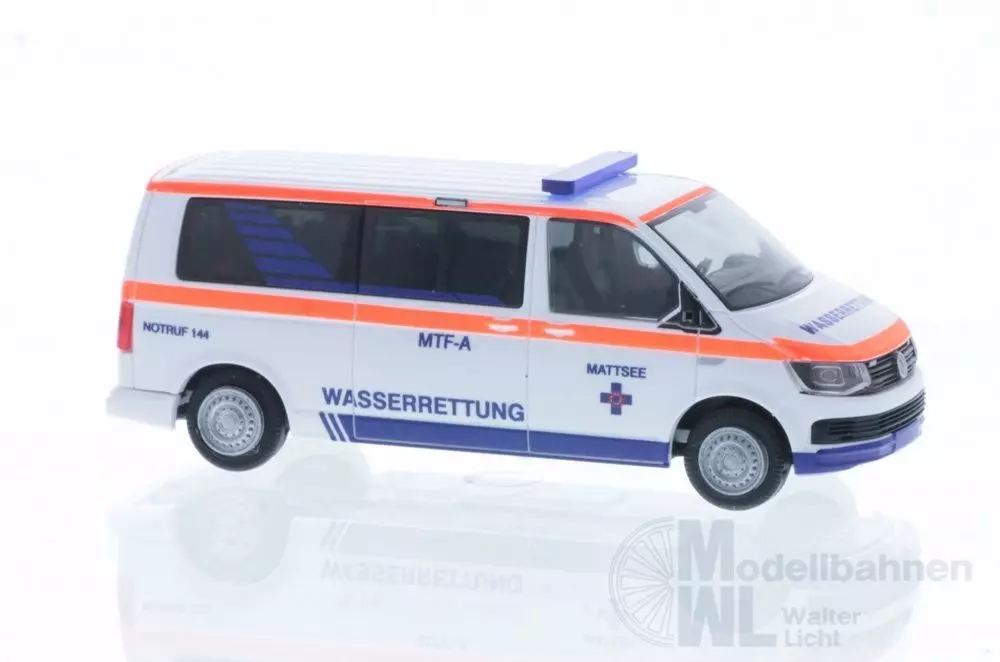 Rietze 53899 - Volkswagen T6 Wasserrettung Mattsee (AT) H0 1:87