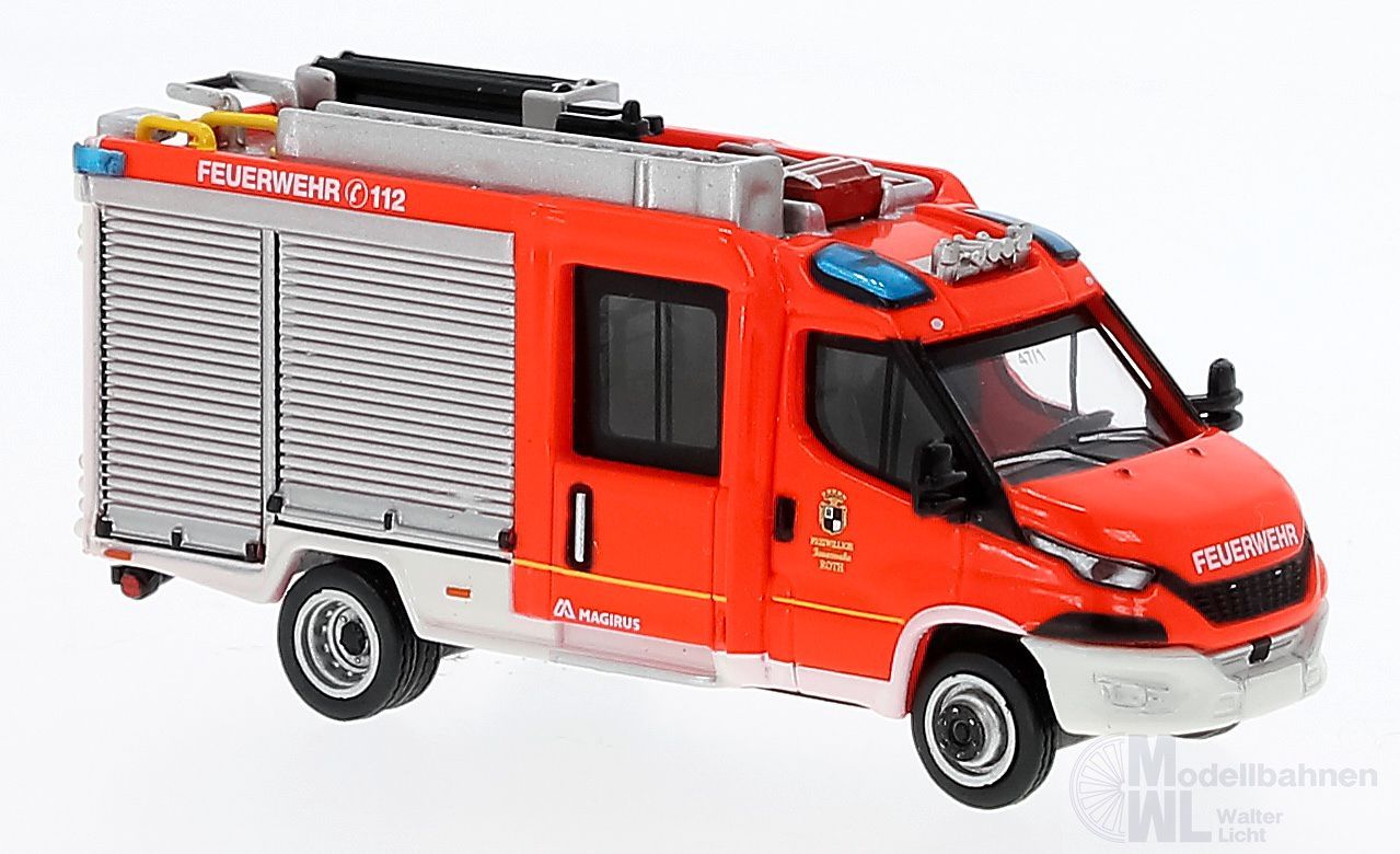PCX-Models 870548 - Iveco Magirus Daily MLF Feuerwehr Roth 2021  H0 1:87
