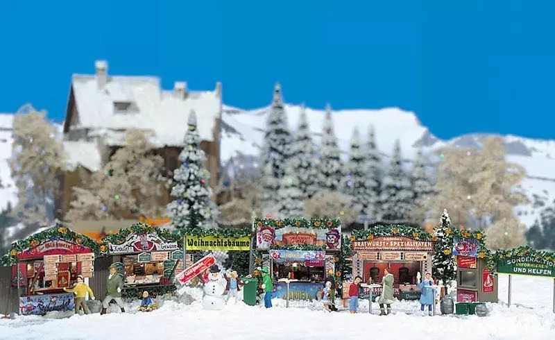 Busch 1059 - Weihnachtsmarkt H0 1:87