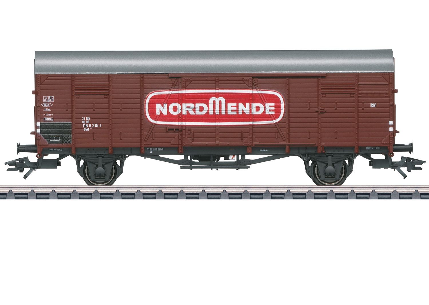 Märklin 46156 - MHI Güterwagen gedeckt DB Ep.IV Nordmende H0/WS