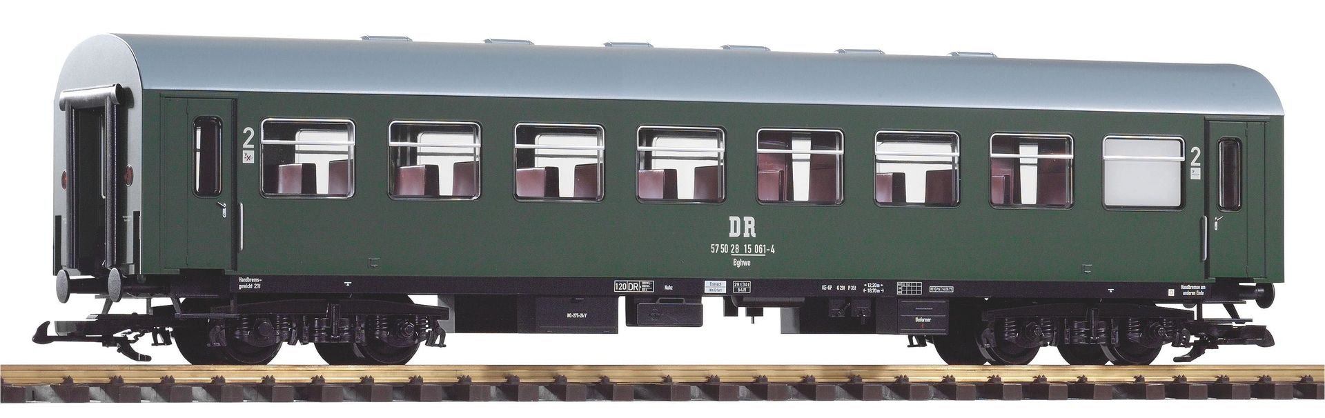 Piko 37650 - Rekowagen 2.Kl. DR Ep.IV SPUR G 1:22,5