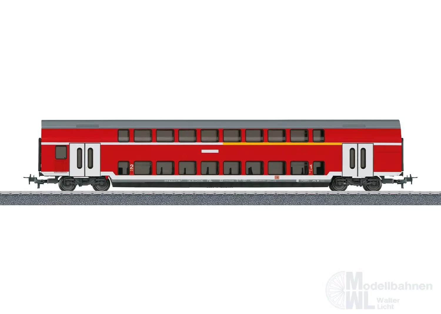 Märklin 40400 - Doppelstockwagen DB Ep.V 1/2.Kl. H0/WS