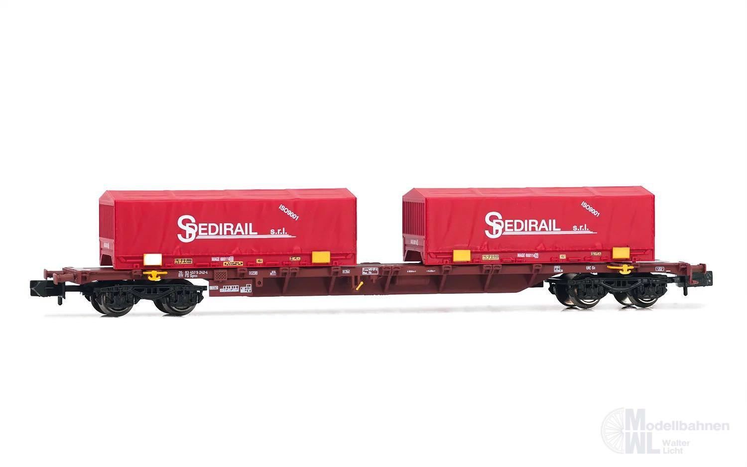 Arnold 6654 - Containertragwagen FS Ep.VI Spedirail N 1:160