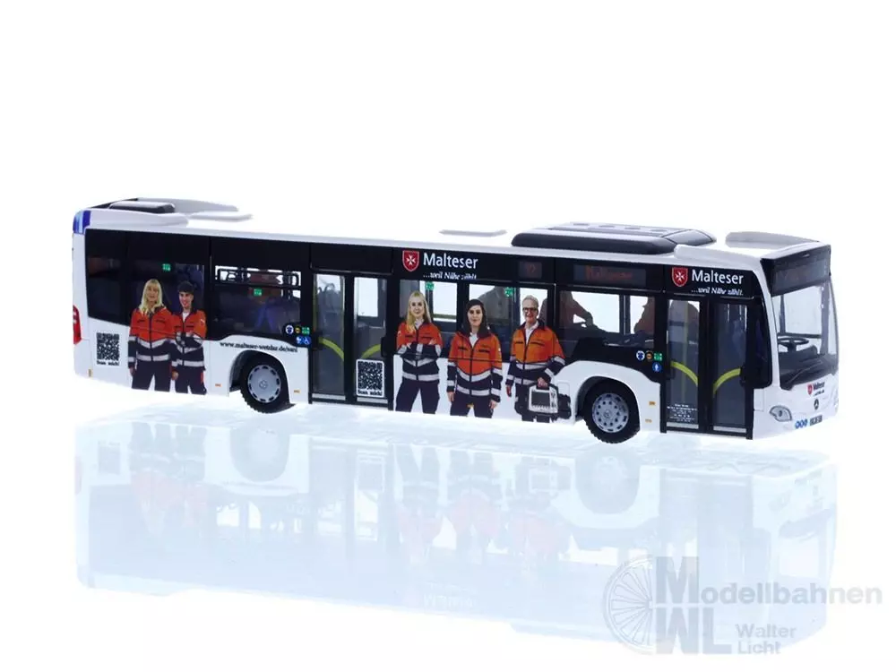 Rietze 69361 - Mercedes-Benz Citaro ´12 Malteser Wetzlar H0 1:87