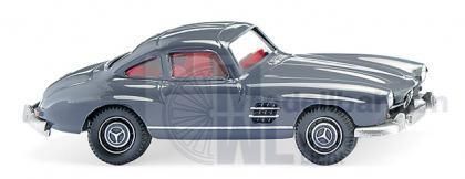 Wiking 023002 - Mercedes-Benz 300 SL Coupé - eisengrau H0 1:87