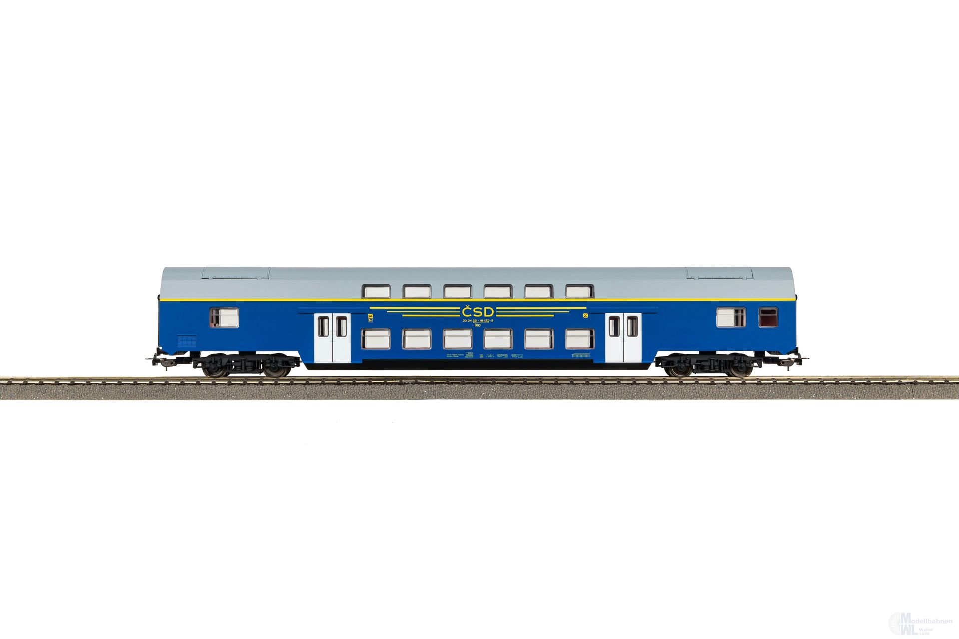 Piko 53114 - Doppelstocksitzwagen CSD Ep.IV H0/GL Hobby