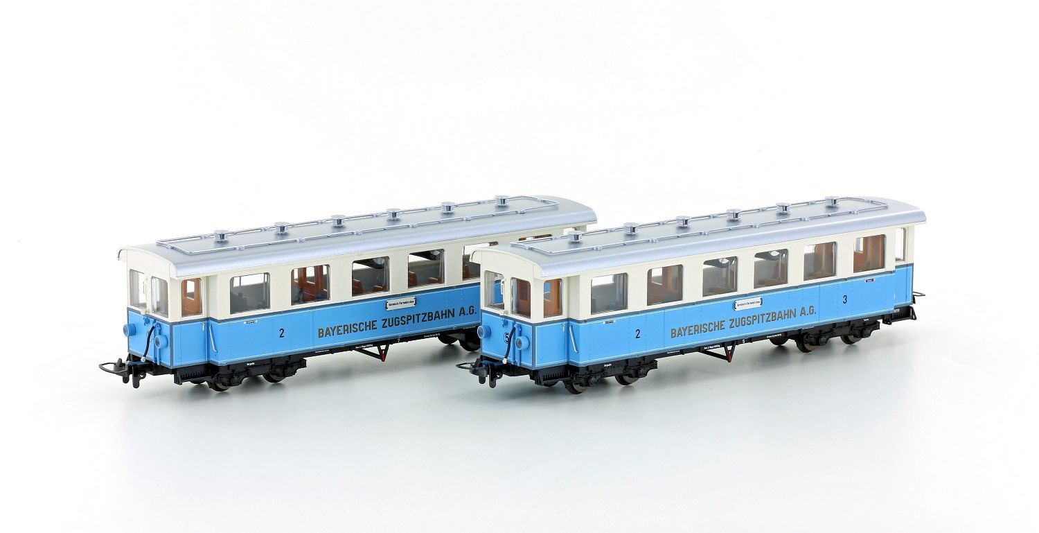 Hobbytrain 43103 - Bayrische Zugspitzbahn 2 Ergänzung Wagen H0e