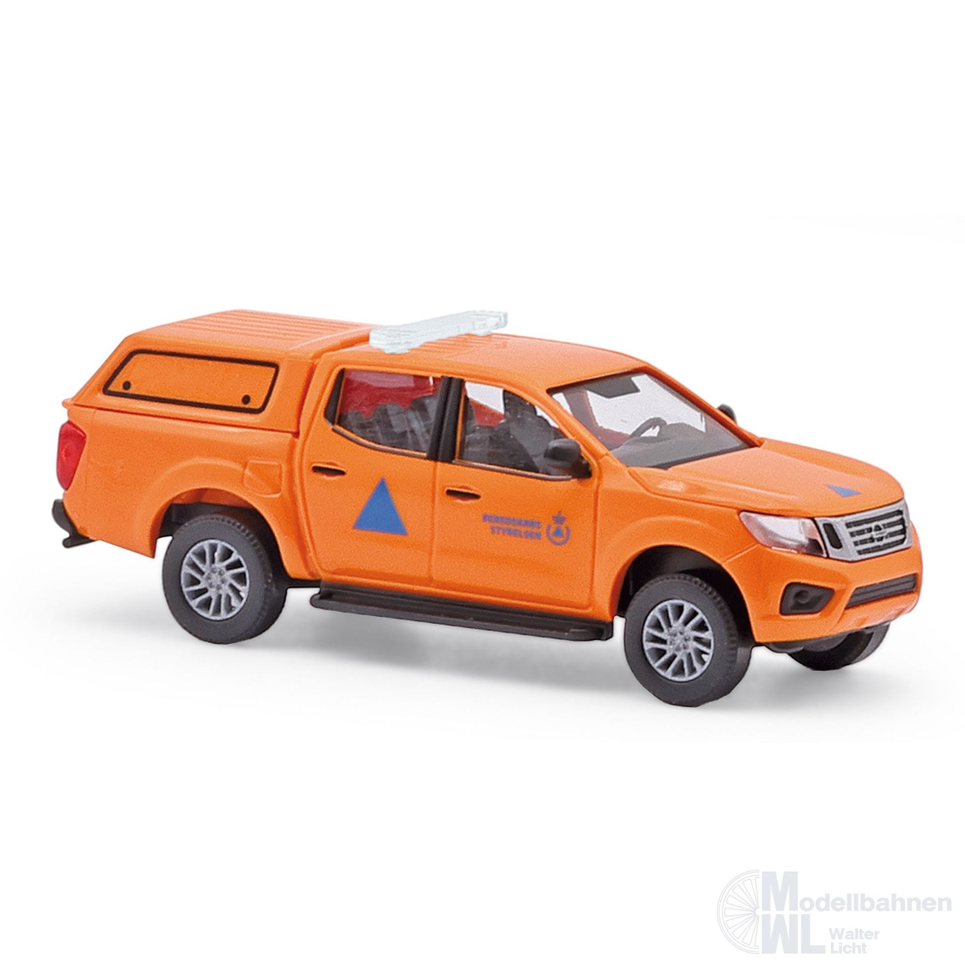 Busch 53725 - Nissan Navara THW Dänemark Beredskaps Styrelsen H0 1:87