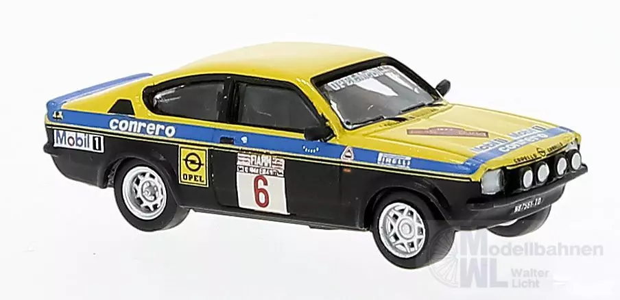 Brekina 20404 - Opel Kadett C GT/E von Amilcare Ballestrieri Rallye Elba 1977 H0 1:87