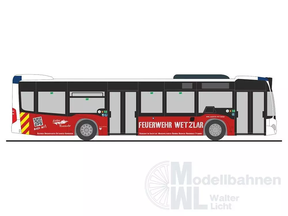 Rietze 69369 - Mercedes-Benz Citaro ´12 FW Wetzlar H0 1:87