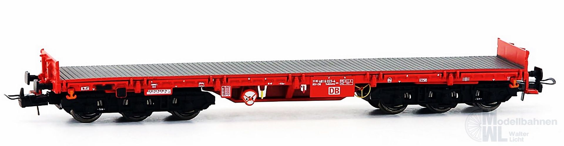 NPE NW22953 - Schwerlastwagen DB Cargo Ep.V/VI Samms-u 454 verkehrsrot H0/GL