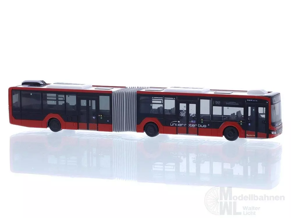 Rietze 75854 - MAN Lion´s City 18´18 Unser roter Bus Ueckermünde H0 1:87