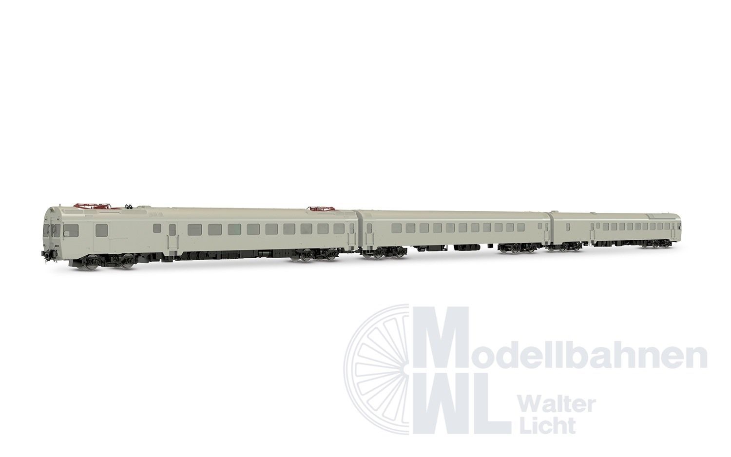 Arnold 2616D - Triebzug Reihe 444-004 RENFE Ep.IV rot/gelb N 1:160 Digital