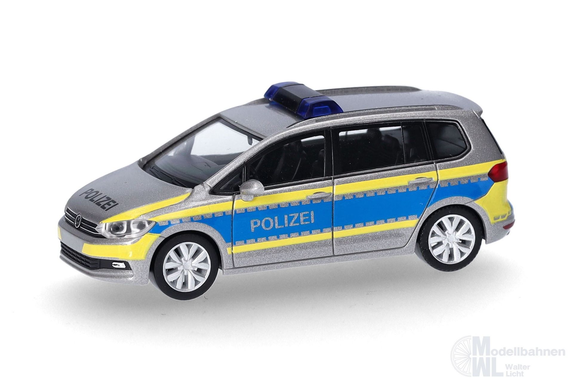 Herpa 097949 - VW Touran Polizei Hamburg H0 1:87