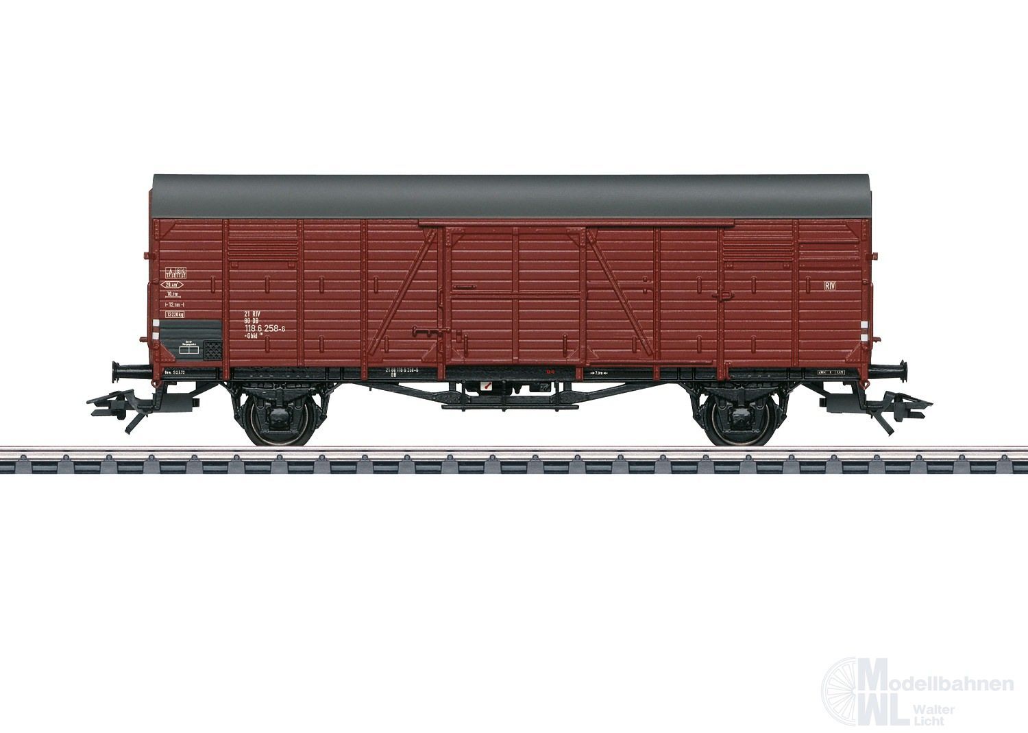 Märklin 46154 - Güterwagen gedeckt DB Ep.IV Gbkl 238 H0/WS