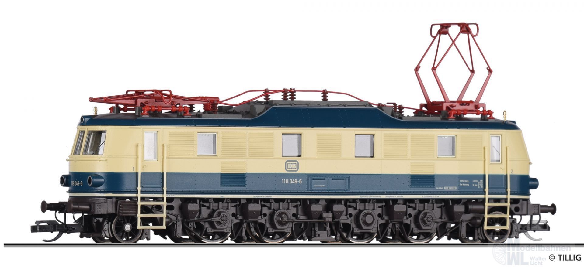 Tillig 02461 - E-Lok BR 118 DB Ep.IV TT 1:120