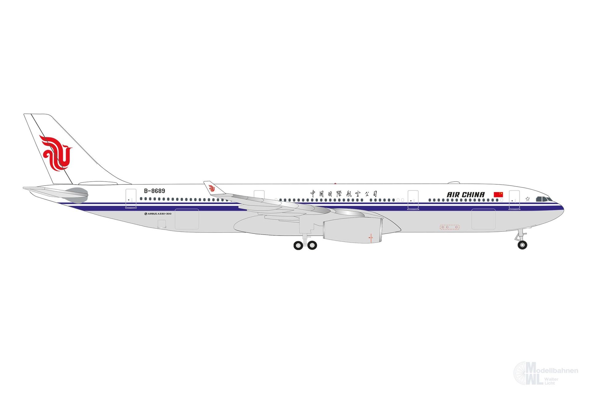 Herpa 538336 - A330-300 Air China 1:500