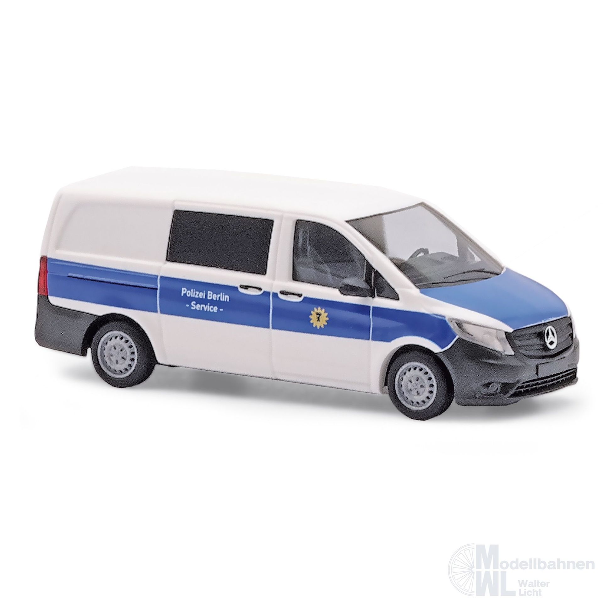 Busch 51158 - Mercedes-Benz Vito Polizei Berlin Service H0 1:87