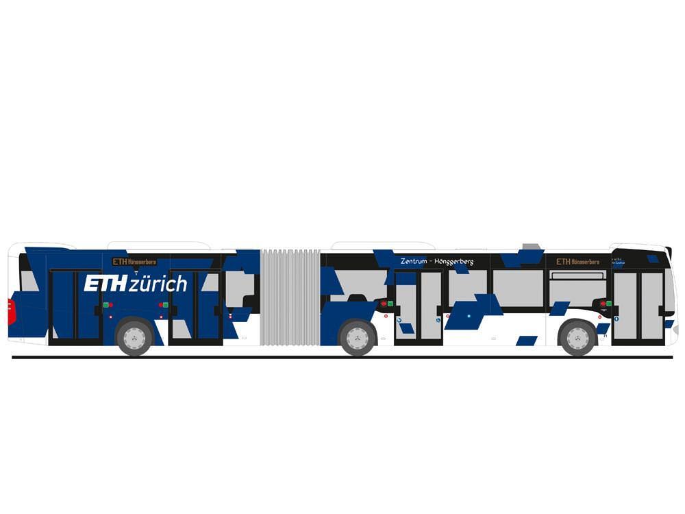 Rietze 69561 - Mercedes-Benz Citaro G ´12 ETH Link/VBZ Zürich 1:87