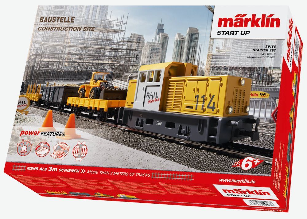 Märklin 29188 - Startpackung Baustelle H0/WS