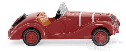 Wiking 082804 - BMW 328 - weinrot H0 1:87