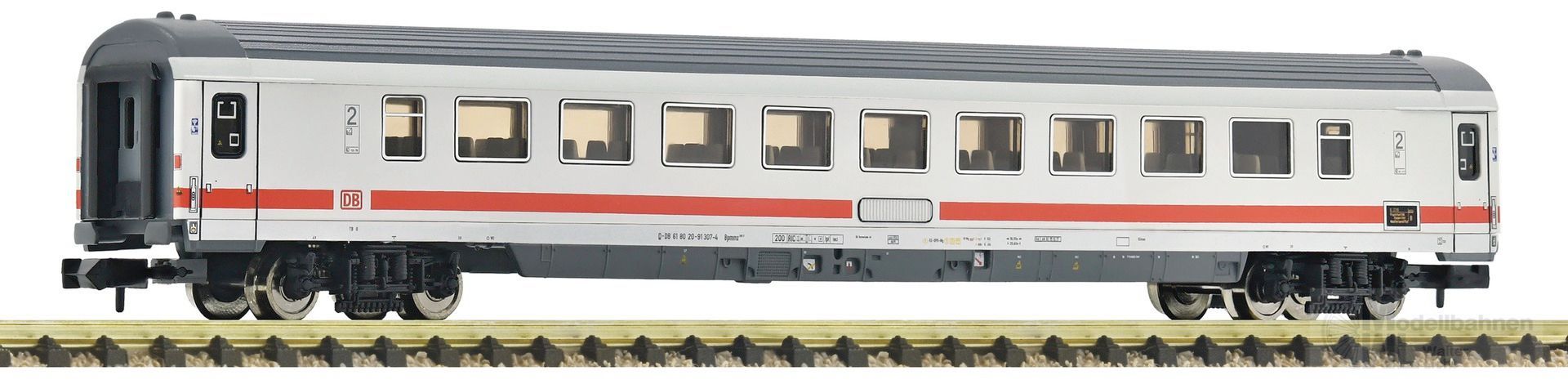 Fleischmann 6260046 - IC-Großraumwagen DB Ep.VI 2.Kl. Bpmmz 284.4 N 1:160