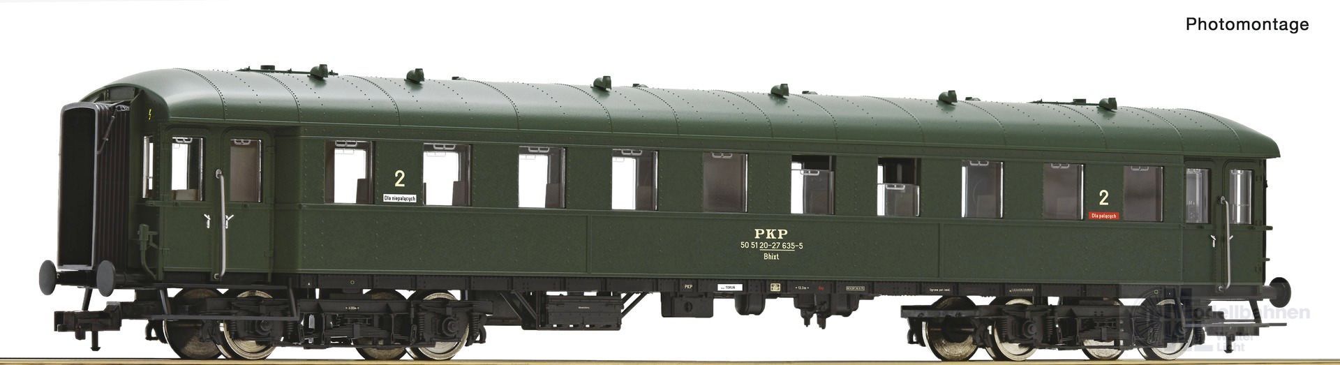 Roco 6200113 - Personenwagen PKP Ep.IV 2.Kl. H0/GL